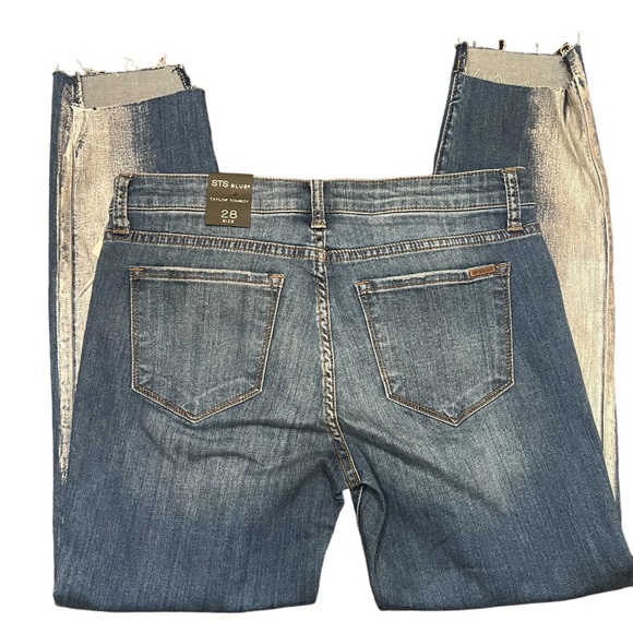NWOT STS Blues Taylor Tomboy Denim & Silver Jeans - Picture 2 of 6